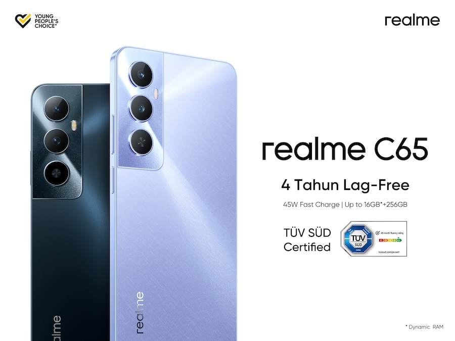 realme C65 Siap Hadir, Anti-lag Sampai 4 Tahun 