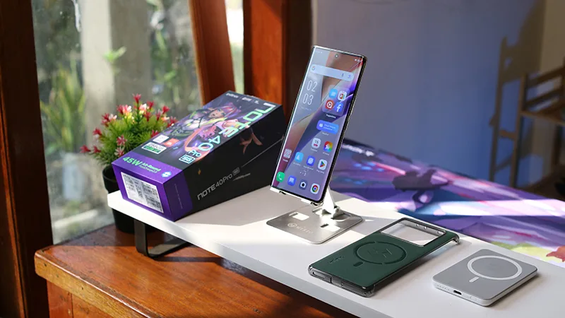 Review Infinix Note 40 Pro 5G, Smartphone All Rounder Cakepnya Merata