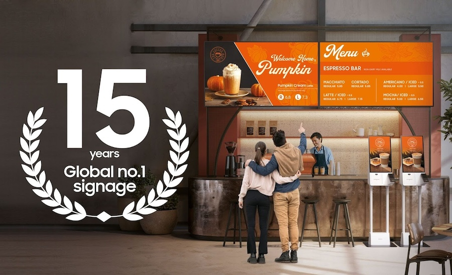 Samsung Jadi Produsen Signage Nomor Satu di&nbsp;Dunia