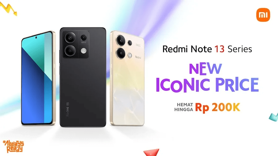 Lebih Murah, Ini Harga Baru Dua Perangkat Redmi Note 13&nbsp;Series