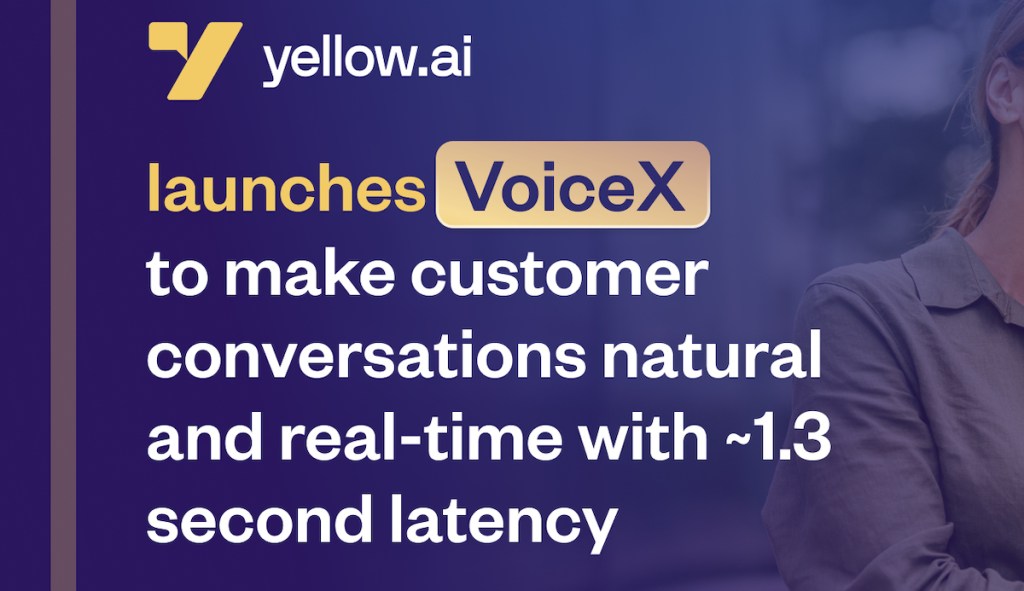 Yellow.ai Rilis VoiceX, Solusi Percakapan AI yang Lebih&nbsp;Realistis