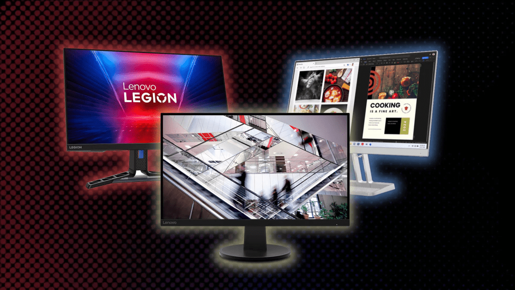 Lenovo Hadirkan Jajaran Monitor Baru untuk Para Gamer, Kreator, hingga&nbsp;Profesional