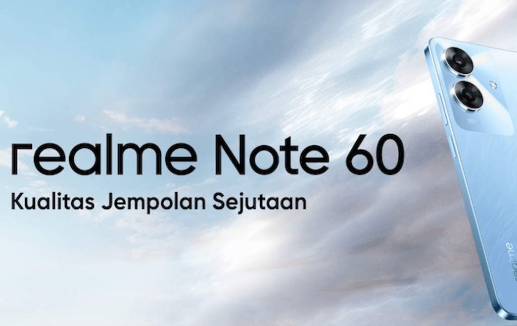 realme Note 60 Hadir di Indonesia, Tangguh dan Harga&nbsp;Terjangkau